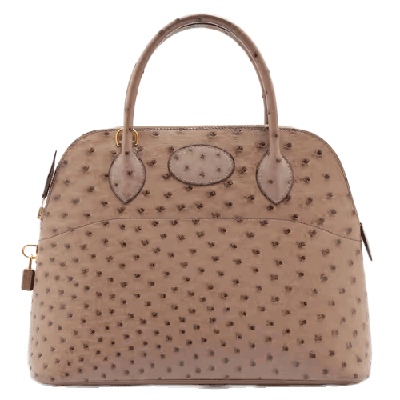 エルメス ボリード31 オーストリッチ ムース ゴールド