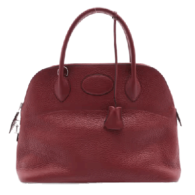 エルメス ボリード31 トリヨンクレマンス ルージュアッシュ シルバー