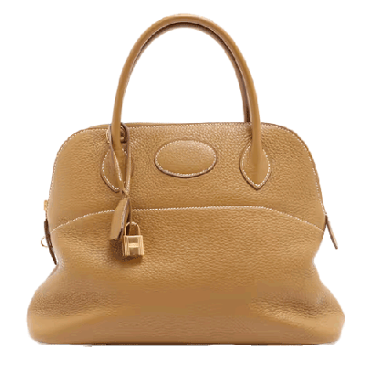 エルメス ボリード31 トリヨンクレマンス クラフト ゴールド