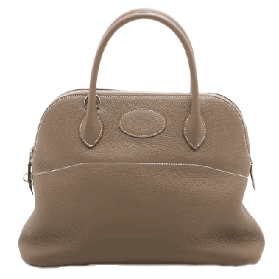 エルメス ボリード31 トリヨンクレマンス エトゥープ シルバー