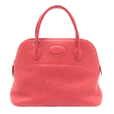 エルメス ボリード31 トリヨンクレマンス ルージュカザック シルバー