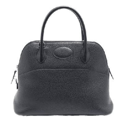 エルメス ボリード31 トリヨンクレマンス ブラック シルバー