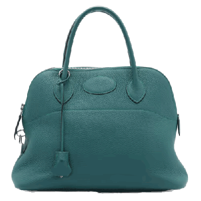 エルメス ボリード31 トリヨンクレマンス マラカイト シルバー