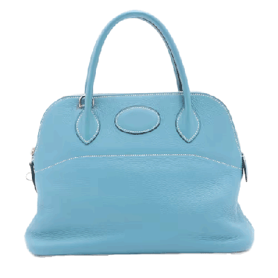 エルメス ボリード31 トリヨンクレマンス ブルージーン シルバー