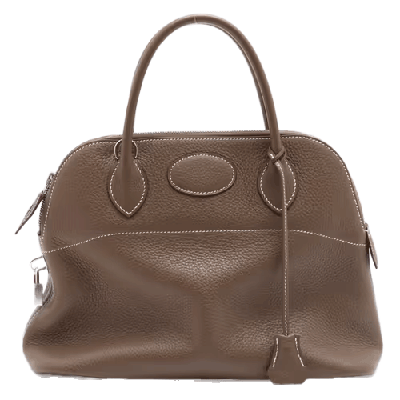 エルメス ボリード31 トリヨンクレマンス エトゥープ シルバー