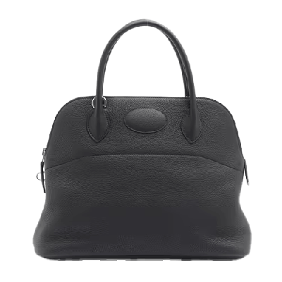 エルメス ボリード31 トリヨンクレマンス ブラック シルバー