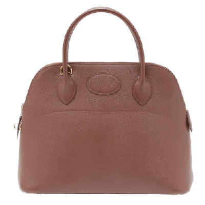 エルメス ボリード31 ヴォーエプソン 2WAYショルダーバッグ ハバナ ゴールド