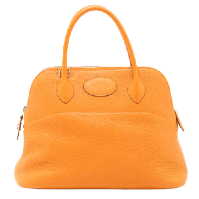 エルメス ボリード31 トリヨンクレマンス オレンジ シルバー