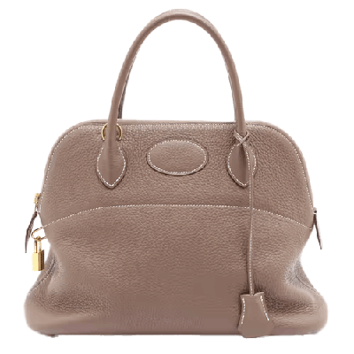 エルメス ボリード31 トリヨンクレマンス エトゥープ ゴールド