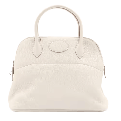 エルメス ボリード31 トリヨンクレマンス クレ シルバー