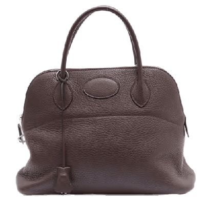 エルメス ボリード31 トリヨンクレマンス ショコラ シルバー