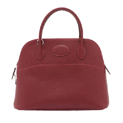 エルメス ボリード31 フィヨルド ルージュアッシュ シルバー