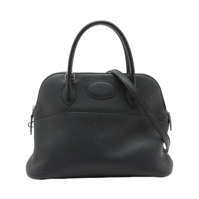 エルメス ボリード31 トリヨンクレマンス ブラック シルバー