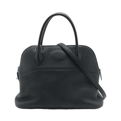 エルメス ボリード31 トリヨンクレマンス ブラック シルバー