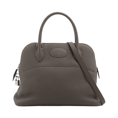 エルメス ボリード31 トリヨンクレマンス エタン シルバー