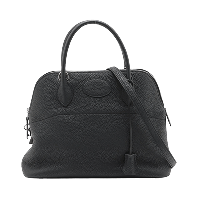 エルメス ボリード31 トリヨンクレマンス ブラック シルバー