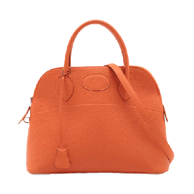 エルメス ボリード31 トゴ オレンジ ゴールド