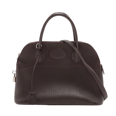 エルメス ボリード31 フィヨルド ショコラ シルバー