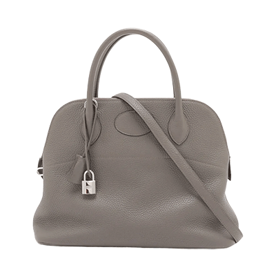 エルメス ボリード31 トリヨンクレマンス エタン シルバー