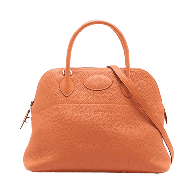 エルメス ボリード31 トリヨンクレマンス オレンジ シルバー