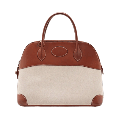 エルメス ボリード31 トワルアッシュ×バレニア フォーブ ゴールド