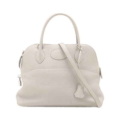 エルメス ボリード31 トリヨンクレマンス パールグレー シルバー