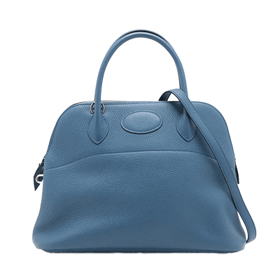 エルメス ボリード31 トリヨンクレマンス ブルーアガット シルバー