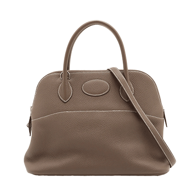 エルメス ボリード31 トリヨンクレマンス エトゥープ シルバー