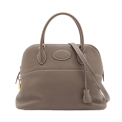 エルメス ボリード31 トリヨンクレマンス エトゥープ ゴールド