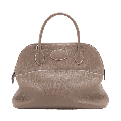 エルメス ボリード31 トリヨンクレマンス エトゥープ シルバー