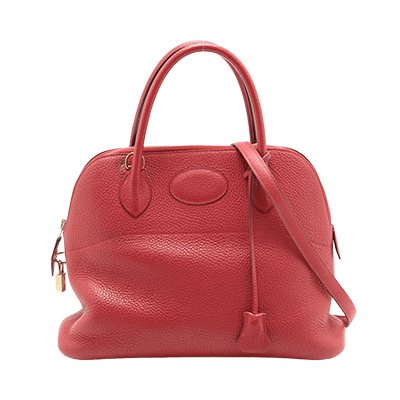 エルメス ボリード31 トリヨンクレマンス ルージュカザック ゴールド