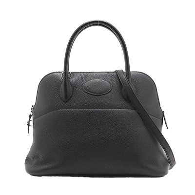 エルメス ボリード31 トリヨンクレマンス ブラック シルバー