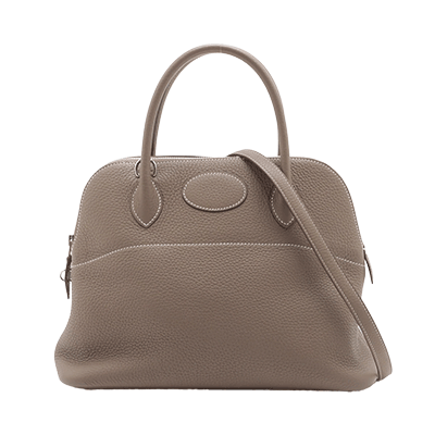 エルメス ボリード31 トリヨンクレマンス エトゥープ シルバー