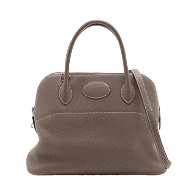 エルメス ボリード31 トリヨンクレマンス エトゥープ シルバー