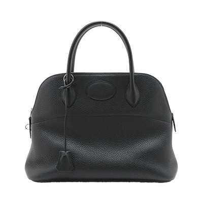 エルメス ボリード31 トリヨンクレマンス ブラック シルバー