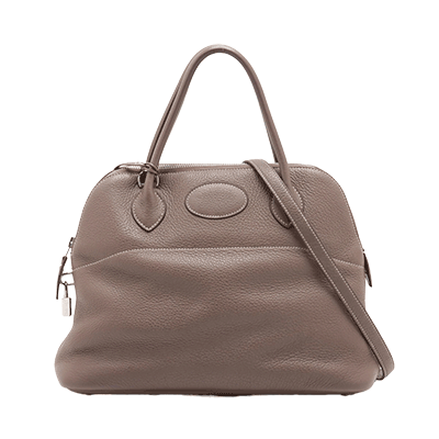 エルメス ボリード31 トリヨンクレマンス エトゥープ シルバー