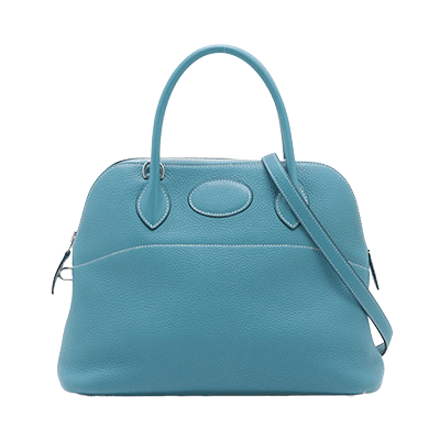 エルメス ボリード31 トリヨンクレマンス ブルージーン シルバー