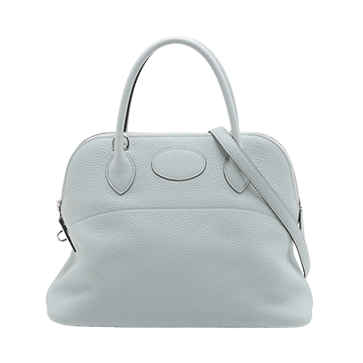 エルメス ボリード31 トリヨンクレマンス ブルーペール シルバー