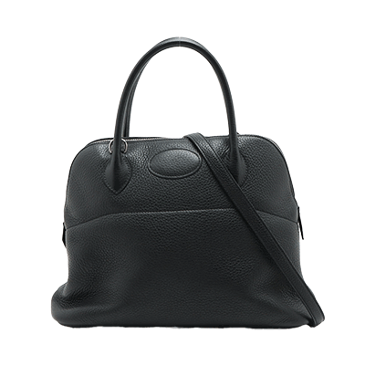 エルメス ボリード31 トリヨンクレマンス ブラック シルバー