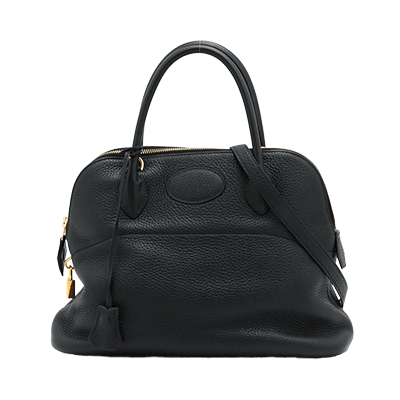 エルメス ボリード31 トリヨンクレマンス ブラック ゴールド