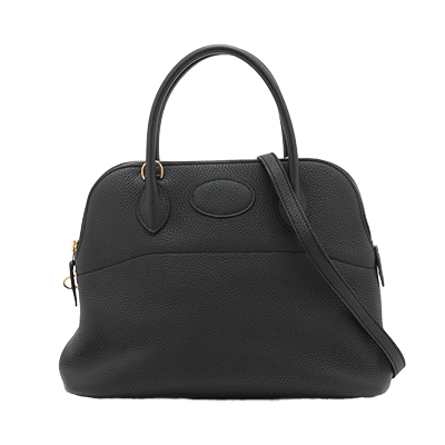 エルメス ボリード31 トリヨンクレマンス ブラック ゴールド