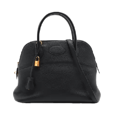 エルメス ボリード31 トリヨンクレマンス ブラック ゴールド