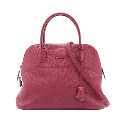 エルメス ボリード31 トリヨンクレマンス ルビー シルバー