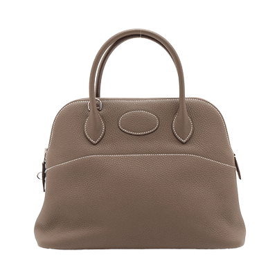 エルメス ボリード31 トリヨンクレマンス エトゥープ シルバー