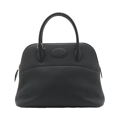 エルメス ボリード31 トリヨンクレマンス ブラック シルバー