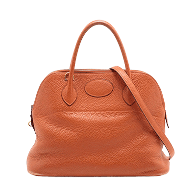 エルメス ボリード31 トリヨンクレマンス オレンジ ゴールド