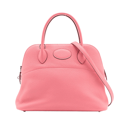 エルメス ボリード31 トリヨンクレマンス ローズアザレ シルバー