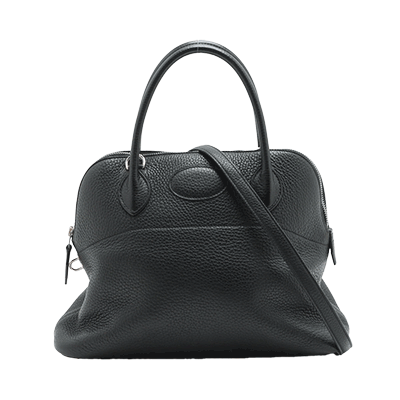 エルメス ボリード31 フィヨルド ブラック シルバー