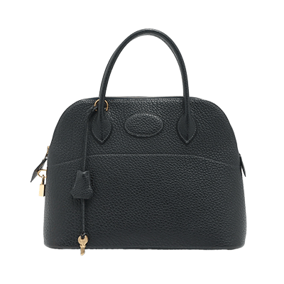 エルメス ボリード31 フィヨルド ブルーインディゴ ゴールド