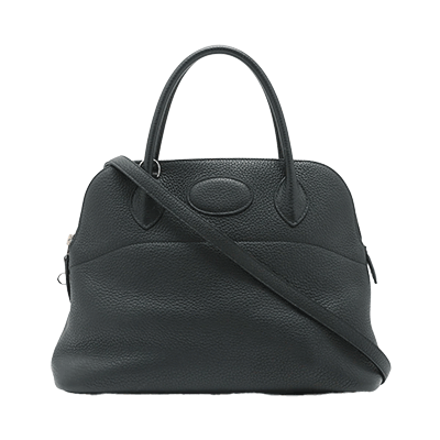 エルメス ボリード31 トリヨンクレマンス ブラック シルバー